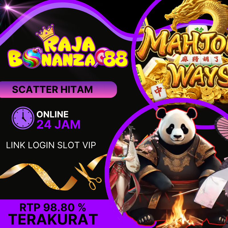 Rajabonanza88 🃏 Link Login Raja Bonanza88 Slot Vip Scatter Hitam RTP 98.80% Terakurat